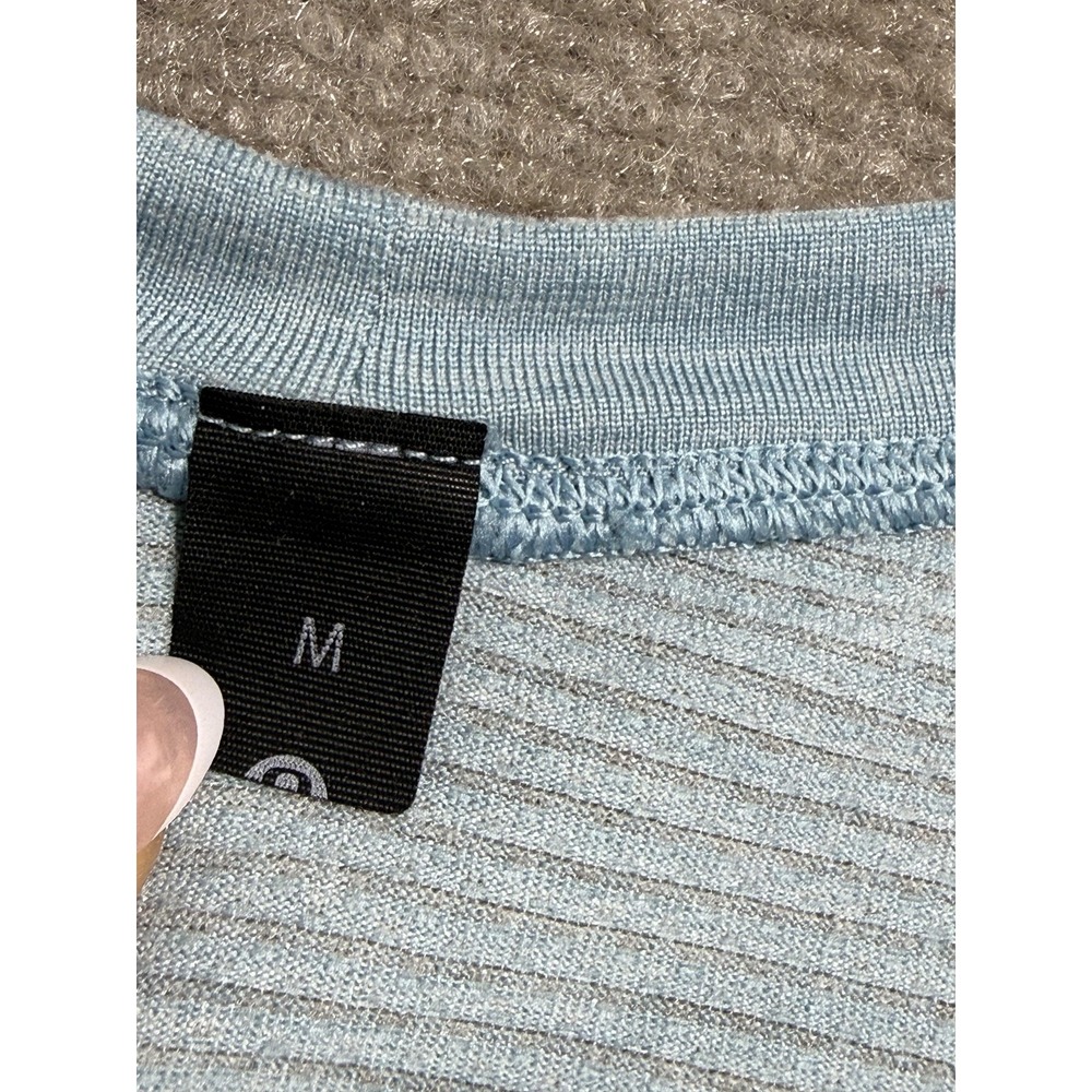 Lululemon Shirt Mens Medium Blue Movement Is Medicine Athletic Performance Tee - Picture 2 of 4